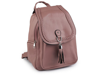 Dámský batoh 33x37 cm - 1 ks - 2 starorůžová