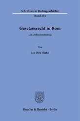 Gesetzesrecht in Rom