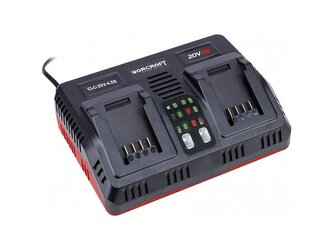 Nabíječka CLC-20V-4.5D ShareSYS, série S20Li, 2x aku, rychlonabíječka - WORCRAFT
