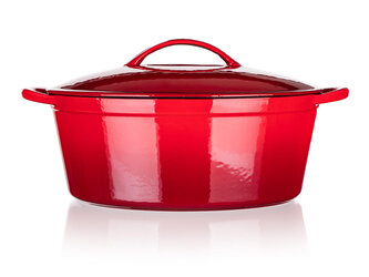 pekáč + poklice EXCELLENT 40,5x25x19cm 6,7l litina ČRV