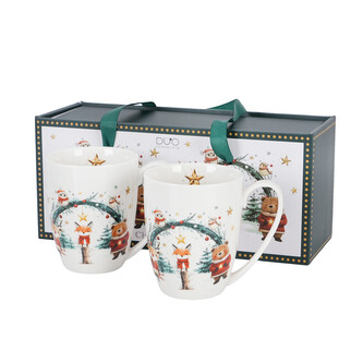 DUO PORCELAIN Dva klasické hrnky 968139