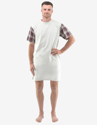 Pánská noční košile Gino vícebarevná (79146-LxGDCF) M