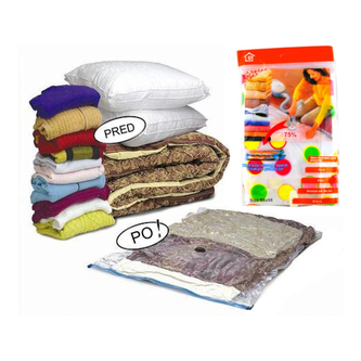 Vakuový pytel 50x60 cm - průhledný