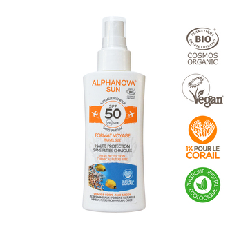 Opalovací krém ve spreji cest. SPF 50, 90 g BIO