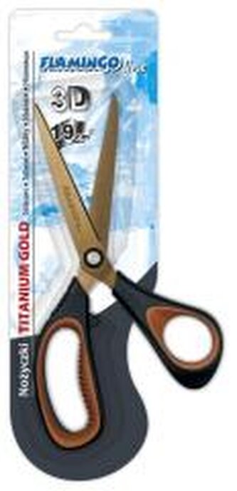 Nożyczki tytanowe 3D 19cm ostrze 8cm
