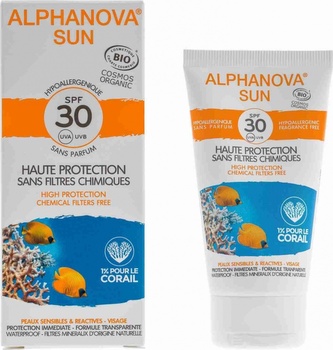 Opalovací krém na obličej SPF 30, 50 g BIO