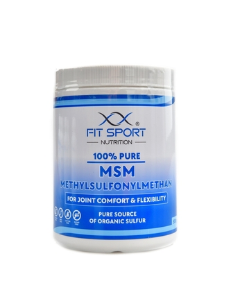 FitSport Nutrition - MSM 100% pure methylsulfonylmethan 500g organic sulfur