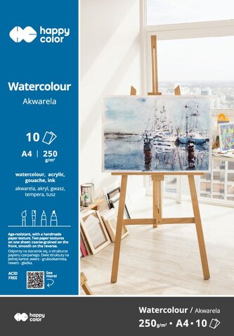 BLOK DO AKWA A4/10K 250G HAPPY BIA