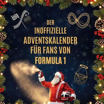 Der inoffizielle Adventskalender für Fans von Formula 1
