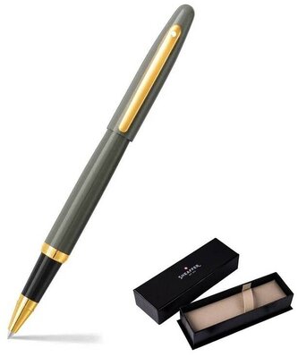 Pióro kulkowe VFM szary błyszczący, elementy w kolorze złotym PVD, Sheaffer