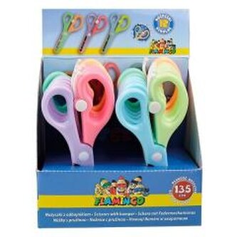 Nożyczki z odbojnikiem 13,5cm (12szt)