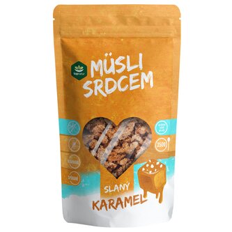 Topnatur Müsli srdcem Slaný karamel, 350 g