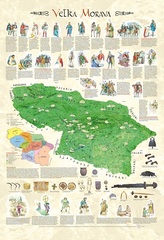 Veľká Morava - Nástenný poster