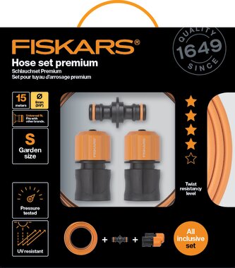 Sada zavlažovací hadice Premium 15 m 3/8"