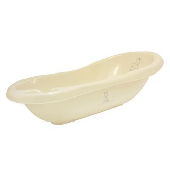 MALTEX Vanička Zebra 100 cm se špuntem a protiskluzovou podložkou - béžová