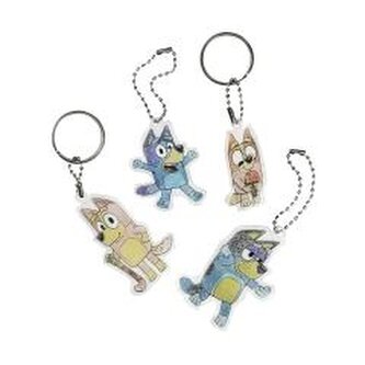 Zestaw artystyczny breloczki Bluey