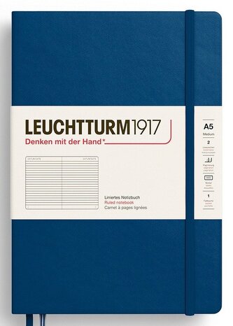 Zápisník Indigo Hardcover Medium (A5) linkovaný