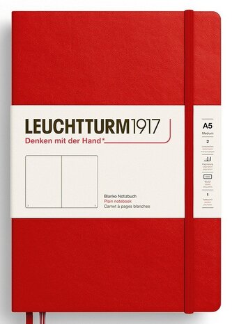 Zápisník Cherry Hardcover Medium (A5) čistý