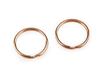 Kroužek na klíče Ø25 mm - 1000 ks - 5 růžové zlato