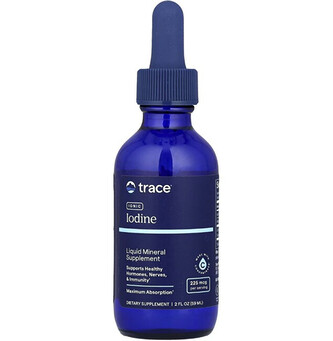 Trace Minerals Tekutý jód 59 ml