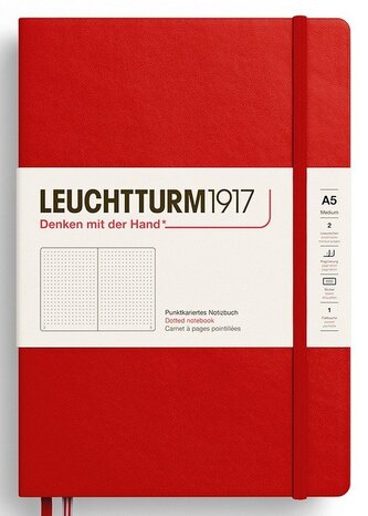 Zápisník Cherry Hardcover Medium (A5) tečkovaný