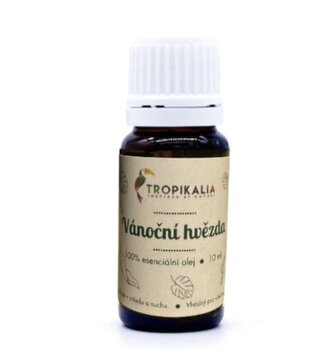 Tropikalia 100 % směs esenciálních olejů Vánoční hvězda, 10 ml