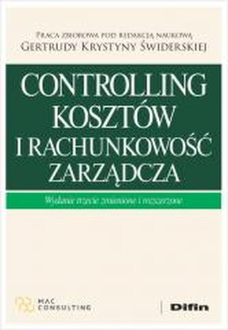 Controlling kosztów i rachunkowość zarządcza