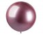 Balon kula shiny różowa 0,80m 5szt