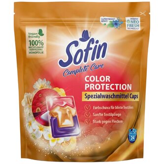 Sofin gelové kapsle na praní barevného prádla 24 ks