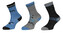 3PACK dětské ponožky NASA vícebarevné (39133/blue) 23/26