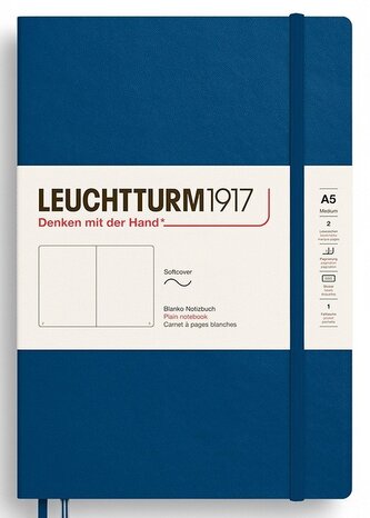 Zápisník Indigo Softcover Medium (A5) čistý