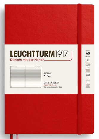 Zápisník Cherry Softcover Medium (A5) linkovaný