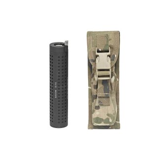 Pouzdro na tlumič a svítilnu, Warrior, Multicam