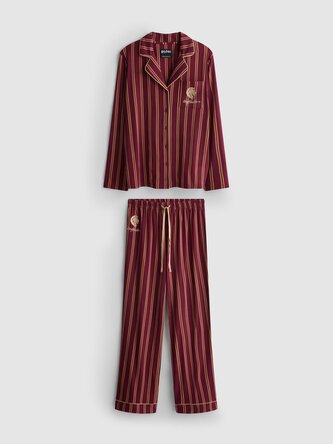 Pyžamo dámské pruhované Nebelvír, Harry Potter Velikost: 2XL