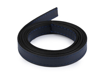 Ucha na tašky prošitá - polotovar - 2 ks - 10 modrá tmavá