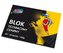 Blok techniczny A4 160g 10 kartek czarny