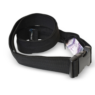 Opasek pro úschovu peněz Trekmates Cairo - černý, 150