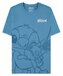 Unisex tričko Disney|Lilo & Stitch: Objímací Stitch (XL) modrá bavlna