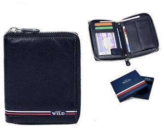 Always Wild Kožená peněženka na zip