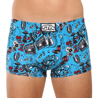 Pánské boxerky Styx art klasická guma hudba (Q1558) XXL