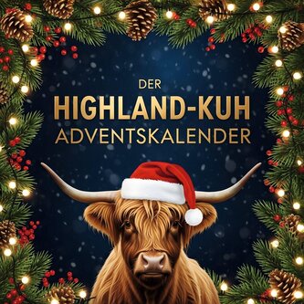 Der Highland-Kuh-Adventskalender