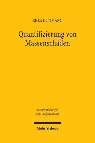 Quantifizierung von Massenschäden