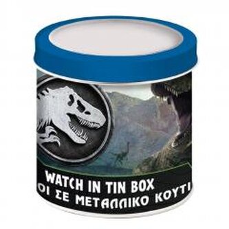 Zegarek analogowy w puszce Jurracis