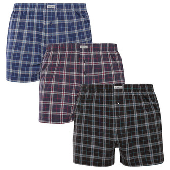 3PACK pánské trenky Andrie vícebarevné (PS 5913) XL