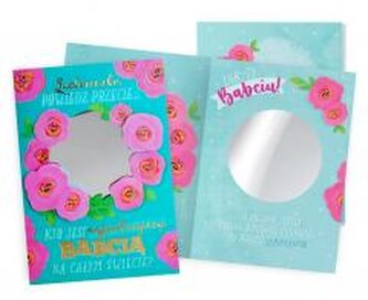 Karnet Babcia lusterko