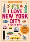 I Love New York City Sticker Book