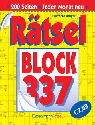 Rätselblock 337 (5 Exemplare à 2,99 EUR)