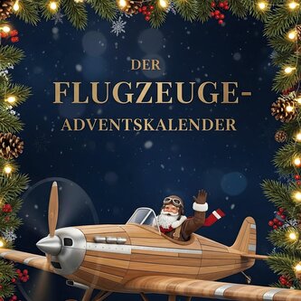 Der Flugzeuge-Adventskalender