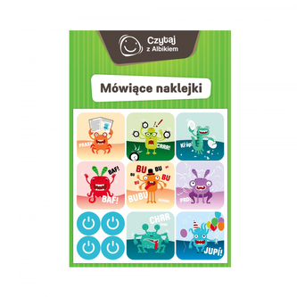 Czytaj z Albikiem. Mówiące naklejki