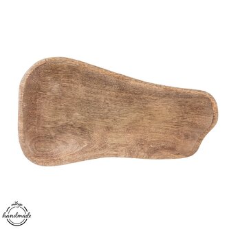 Tác dřevo MANGO oválný 41x23 cm